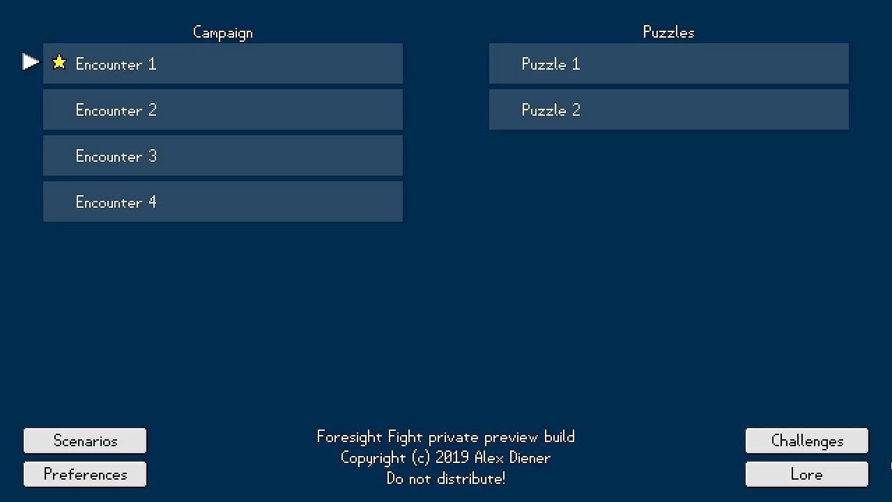Foresight Fight devlog #1: Game overview