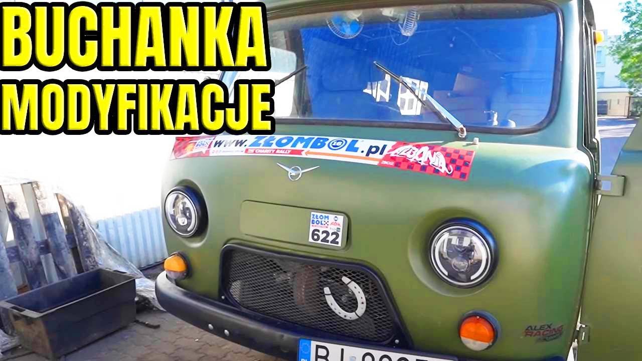 UAZ BUCHANKA NA STERYDACH, WTRYSK, SERWO, HAMULCE TARCZOWE