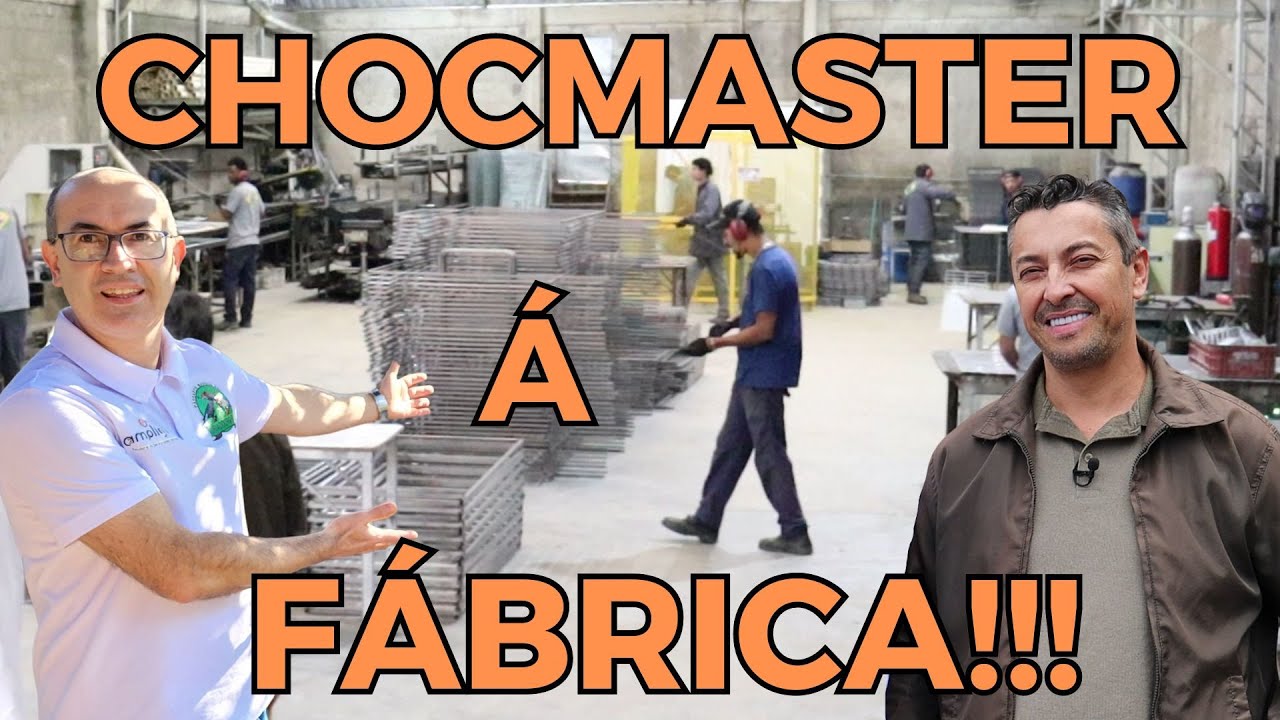 DENTRO DA FÁBRICA DE CHOCADEIRAS!!! @Chocmaster Chocadeiras