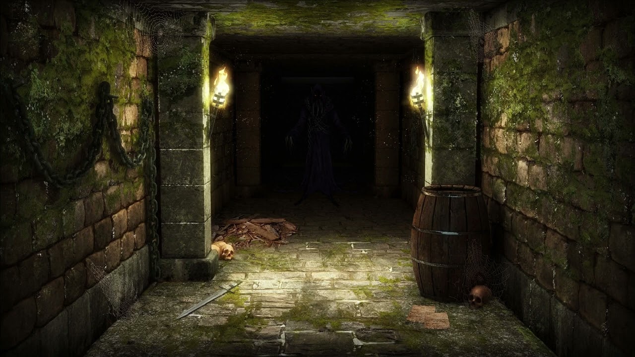 🎧 Masmorra &bull; Som Ambiente para RPG e ASMR &bull; Vento, correntes e sil&ecirc;ncio.