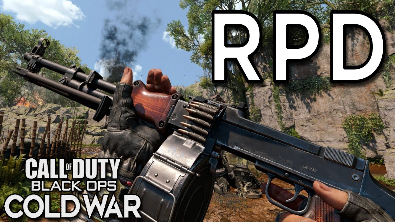 RPD in Black Ops Cold War PS5 Gameplay