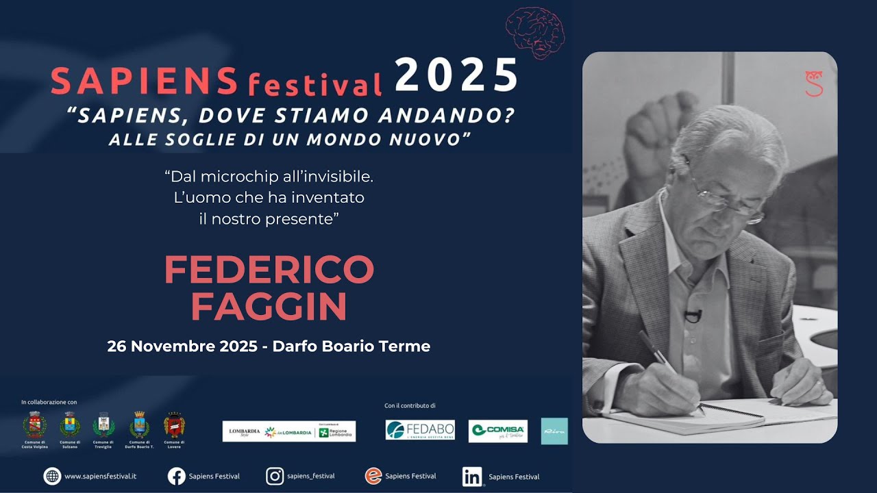 Federico Faggin - Sapiens Festival 2025