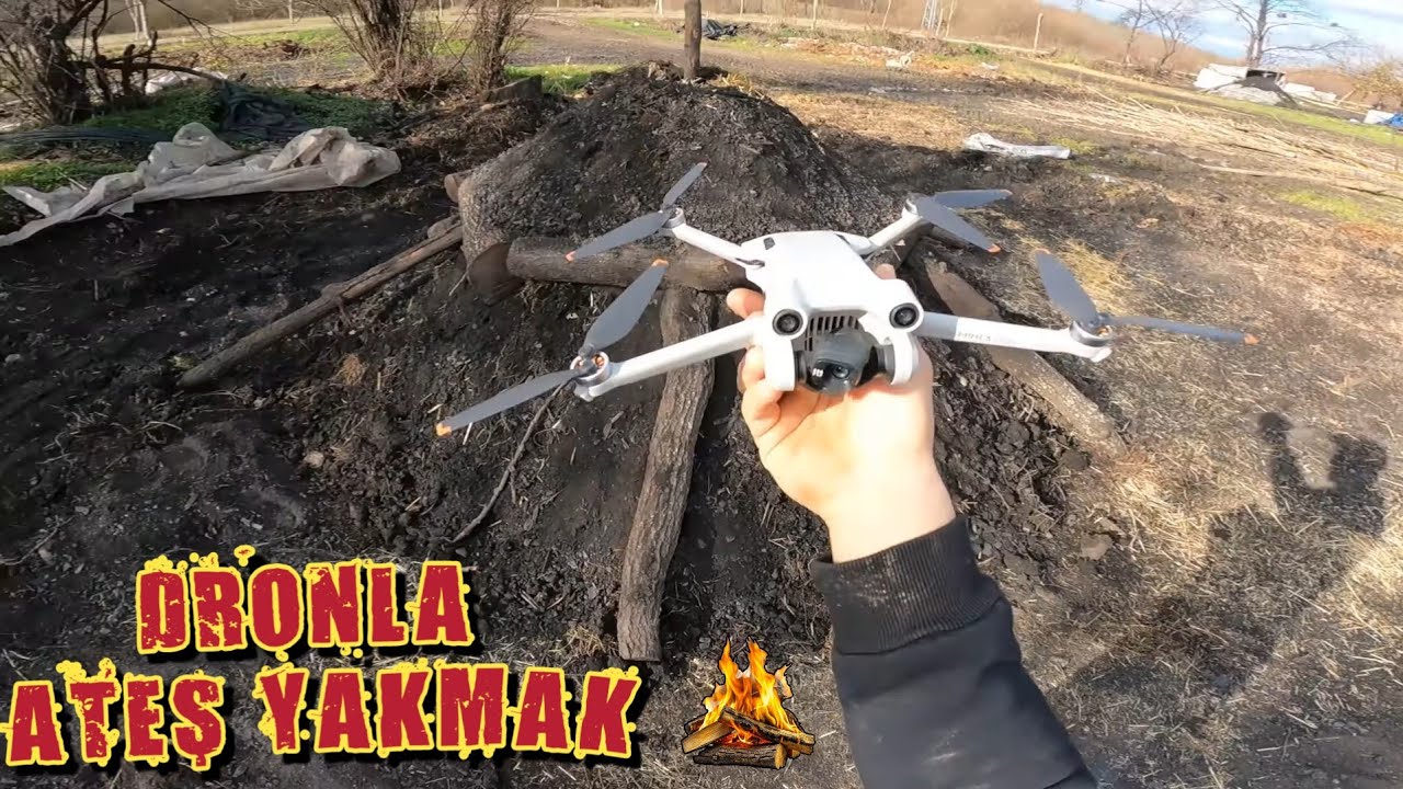 DRONLA ATEŞ YAKTIK ! / ARABAYİ BOYADIM/ GÜNLÜK VLOG!