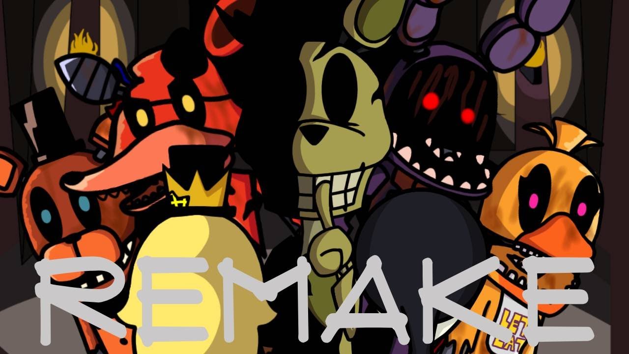 [FNF] The victims - FNAF 9th aniversary special The Fighters Fnaf cover