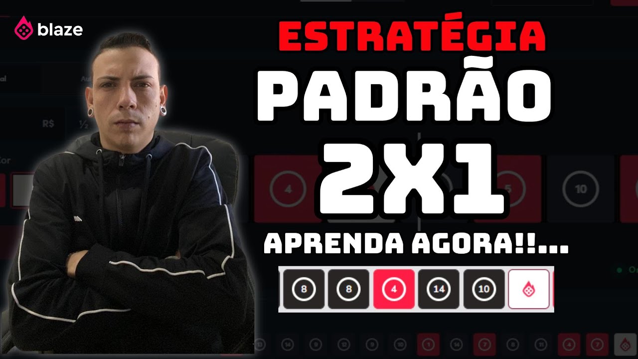 NOVO DOUBLE BLAZE &ndash; Estrat&eacute;gia do Padr&atilde;o 2x1 (SEM GALE) | M&eacute;todo Atualizado 2026!