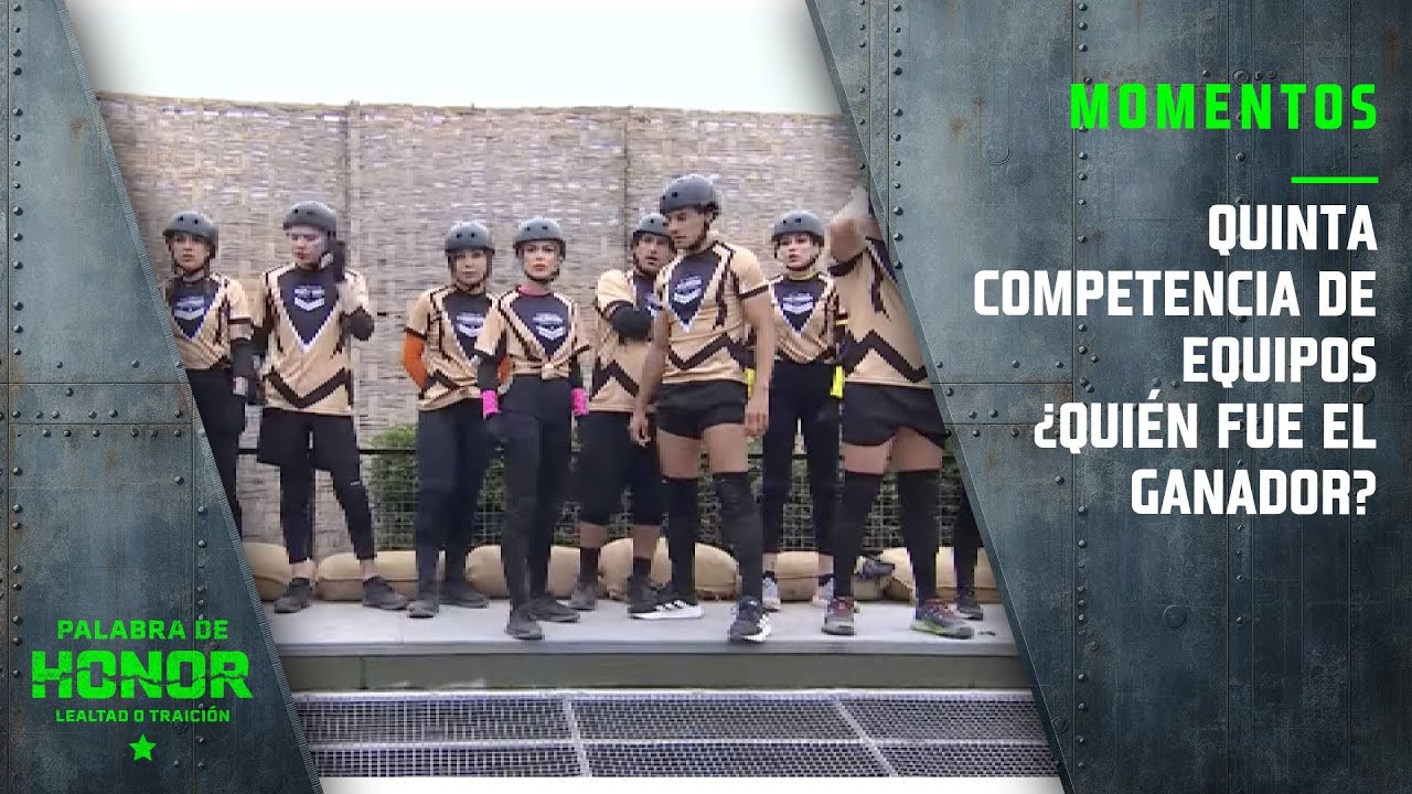 Quinta competencia de equipos ¿Quién fue el ganador? | Palabra de Honor | Canal 13