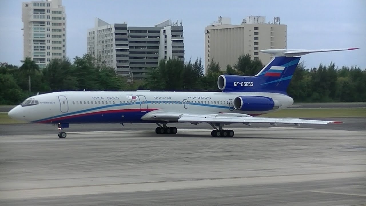 TJSJ Spotting: Russian Air Force Tu-154M, New Mexico One