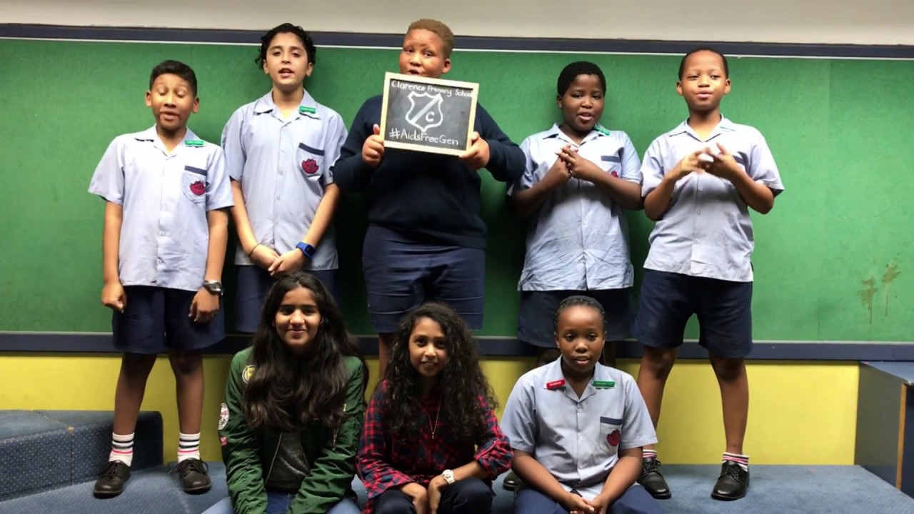 Clarens Primary School joins the #AidsFreeGen Campaign