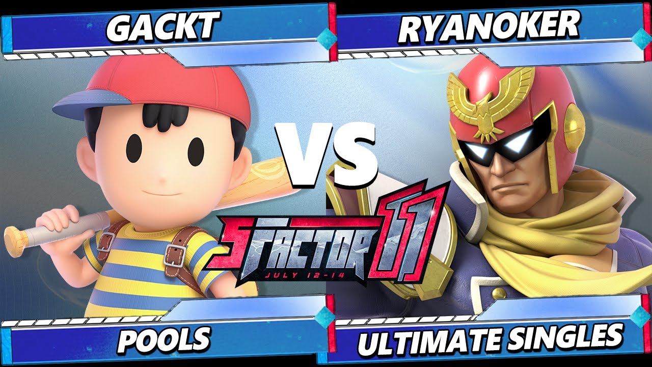 S Factor 11 - Gackt (Ness) Vs. RyanOker (Captain Falcon) Smash Ultimate - SSBU