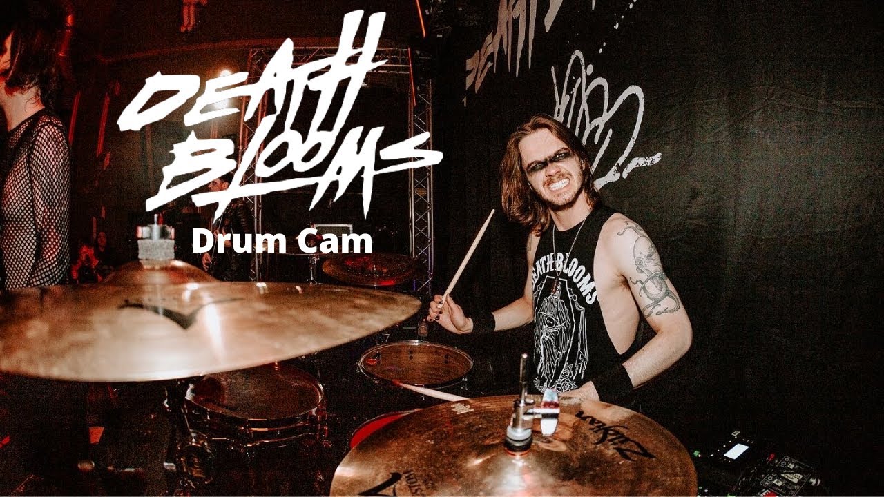 Luke J. Hatfield Drum Cam - Death Blooms - Live at Liverpool Arts Club 2022