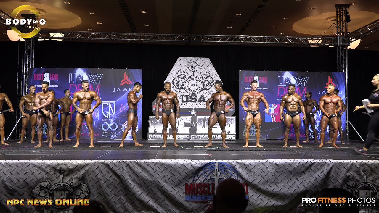 2021 NPC USA Championships First Callout, Awards, Classic Physique Class A
