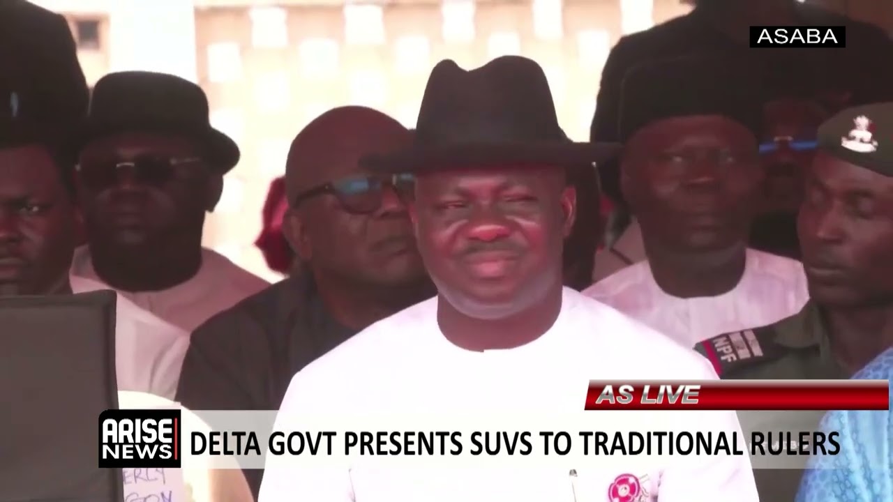 DELTA GOVT PRESENTS SUVS TO TRADITIONAL RULERS
