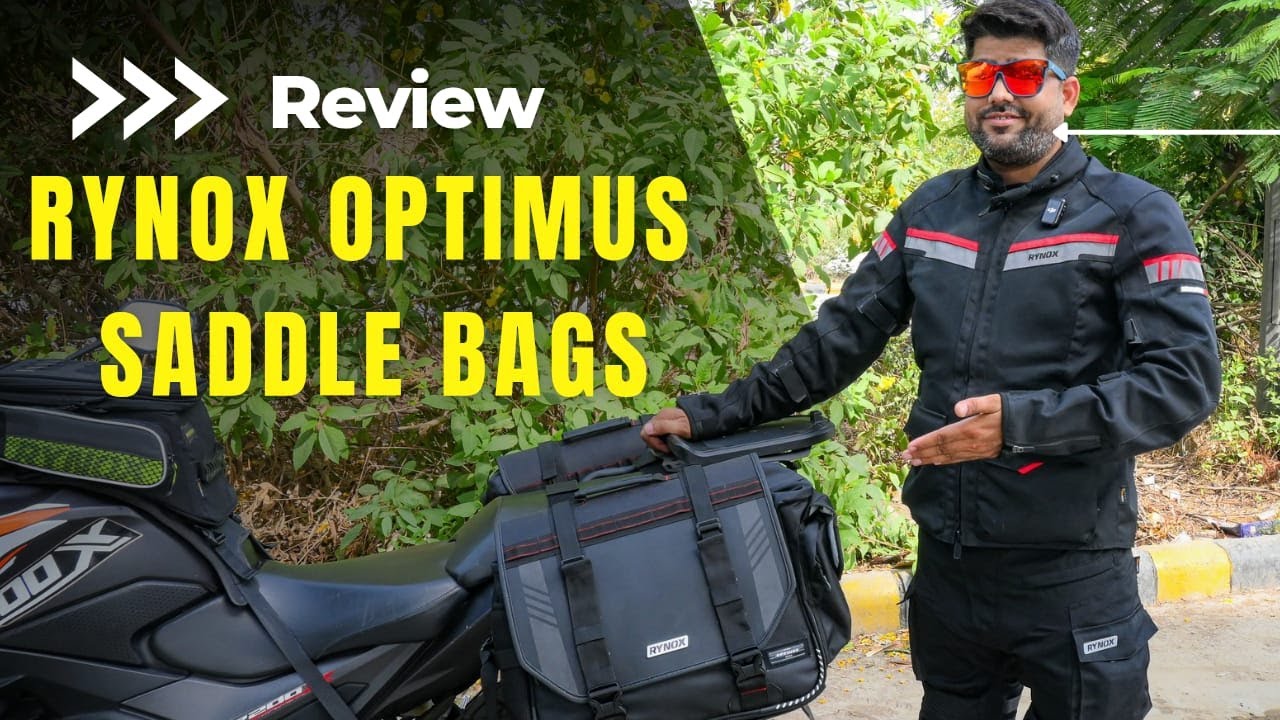 Planning Ladakh or Spiti? | Watch THIS Before Buying Saddle Bags! - Rynox Optimus Saddle Bags Review