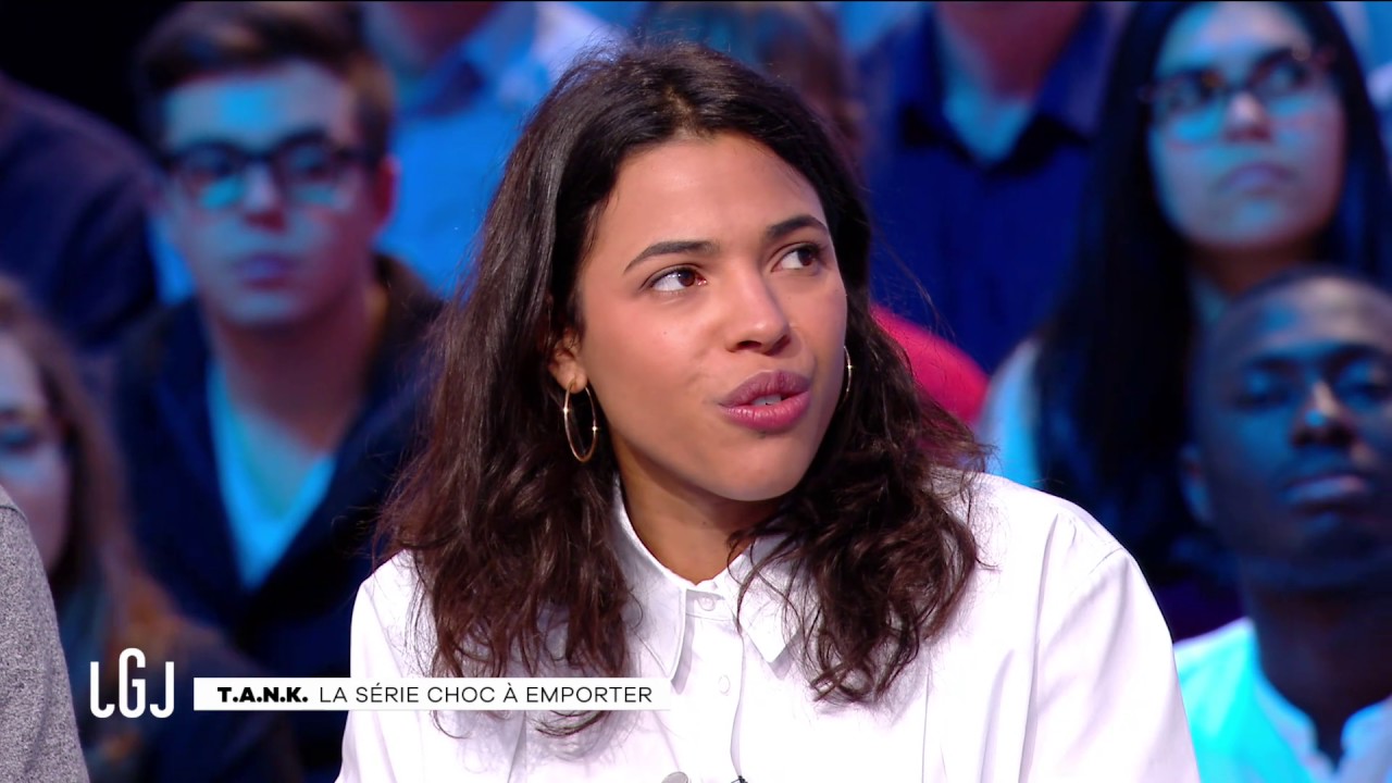 Samuel Bodin et Zita Hanrot pour la web-série TANK - Le Grand Journal du 07/12 – CANAL