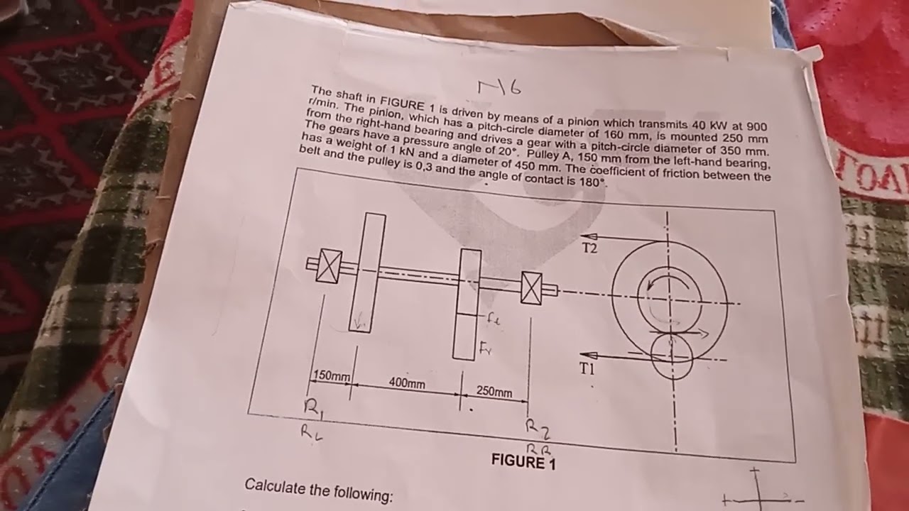 Introduction on line shaft mechanotechnics n6