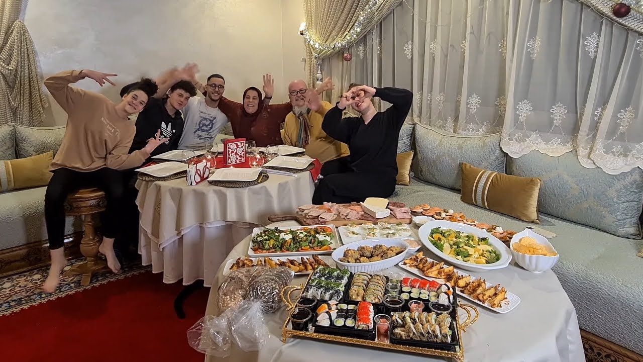 4K 2️⃣0️⃣2️⃣3️⃣ عشاء ليلة رأس السنة او كل عام و أنتم بخير