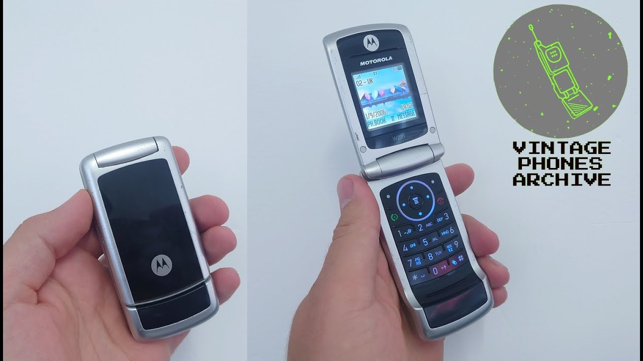 Motorola W220 Mobile phone menu browse, ringtones, games, wallpapers