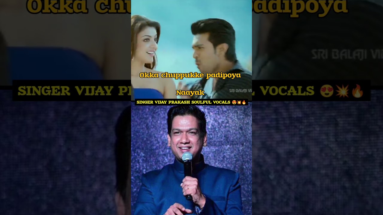SINGER VIJAY PRAKASH MELTING SONGS 😇😍💯 TOLLYWOOD SONGS | VIJAY PRAKASH #shorts #shortsfeed
