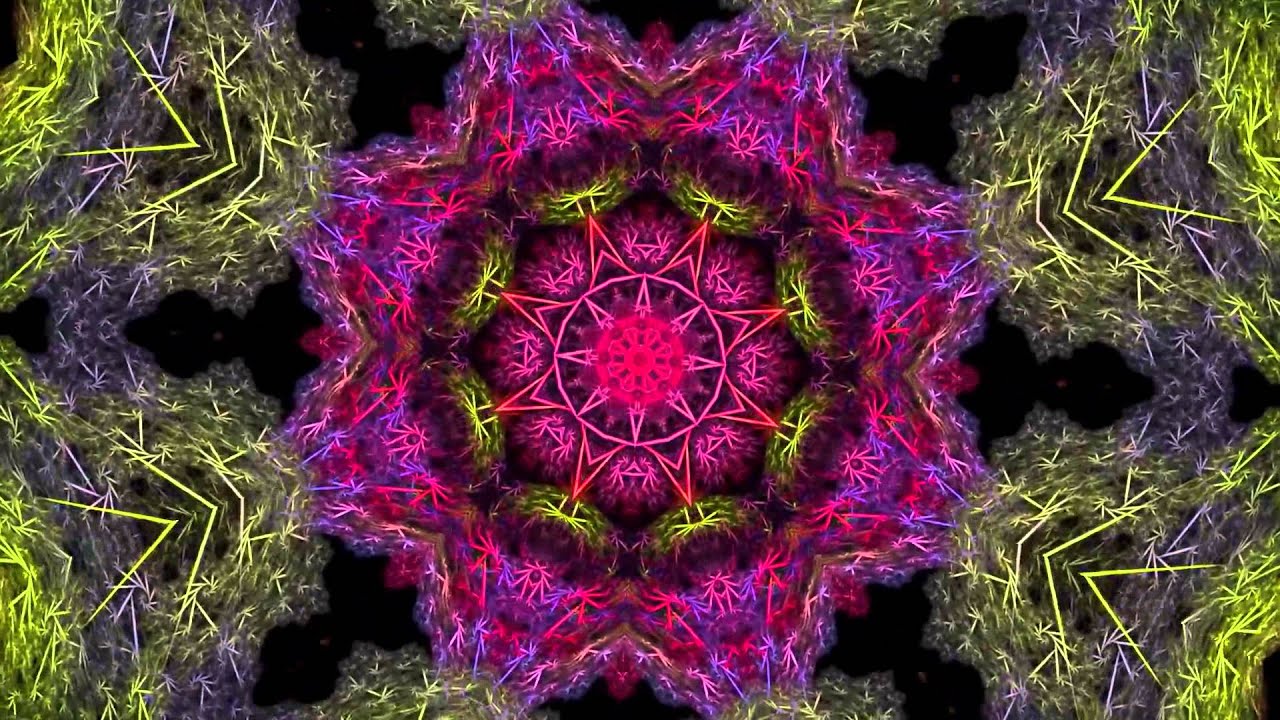 Deep, Dub Reggae Mix with kaleidoscope visual