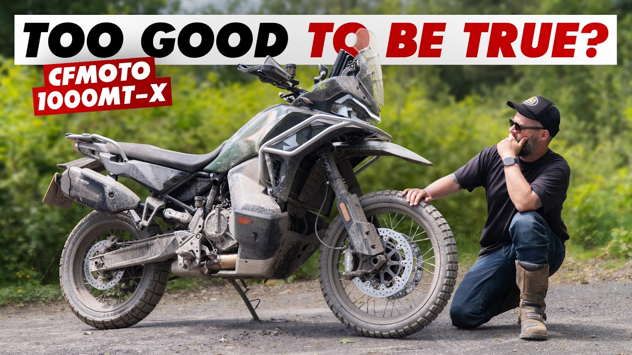 Может ли турэндуро за &pound;9 000 быть действительно хорошим? Обзор CFMOTO 1000MT-X