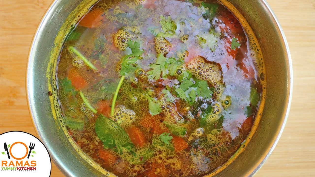 Ginger lemon Rasam in Tamil | How to Make Ginger Rasam Recipe | Rasam Varieties