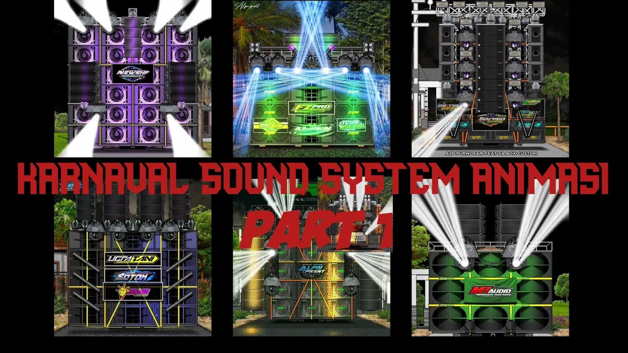 KARNAVAL ANIMASI SOUND SYSTEM PART 1😆 16 AGUSTUS 2024