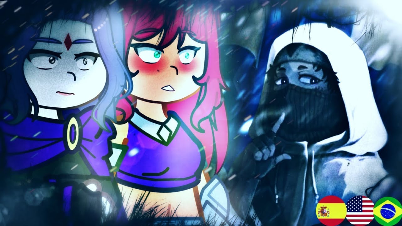 🇺🇸/🇪🇸/🇧🇷 Teen Titans Go React to Robin As Simo Häyhä – Gacha React