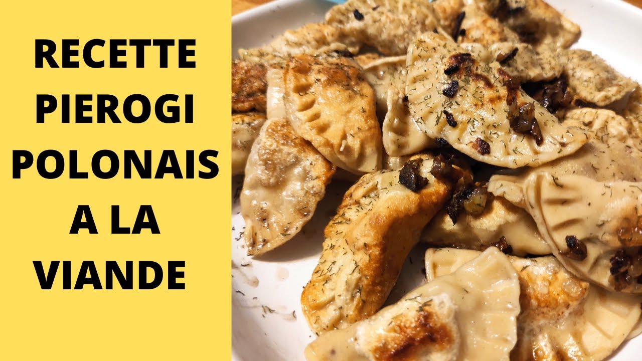 Recette polonaise de pierogi à la viande