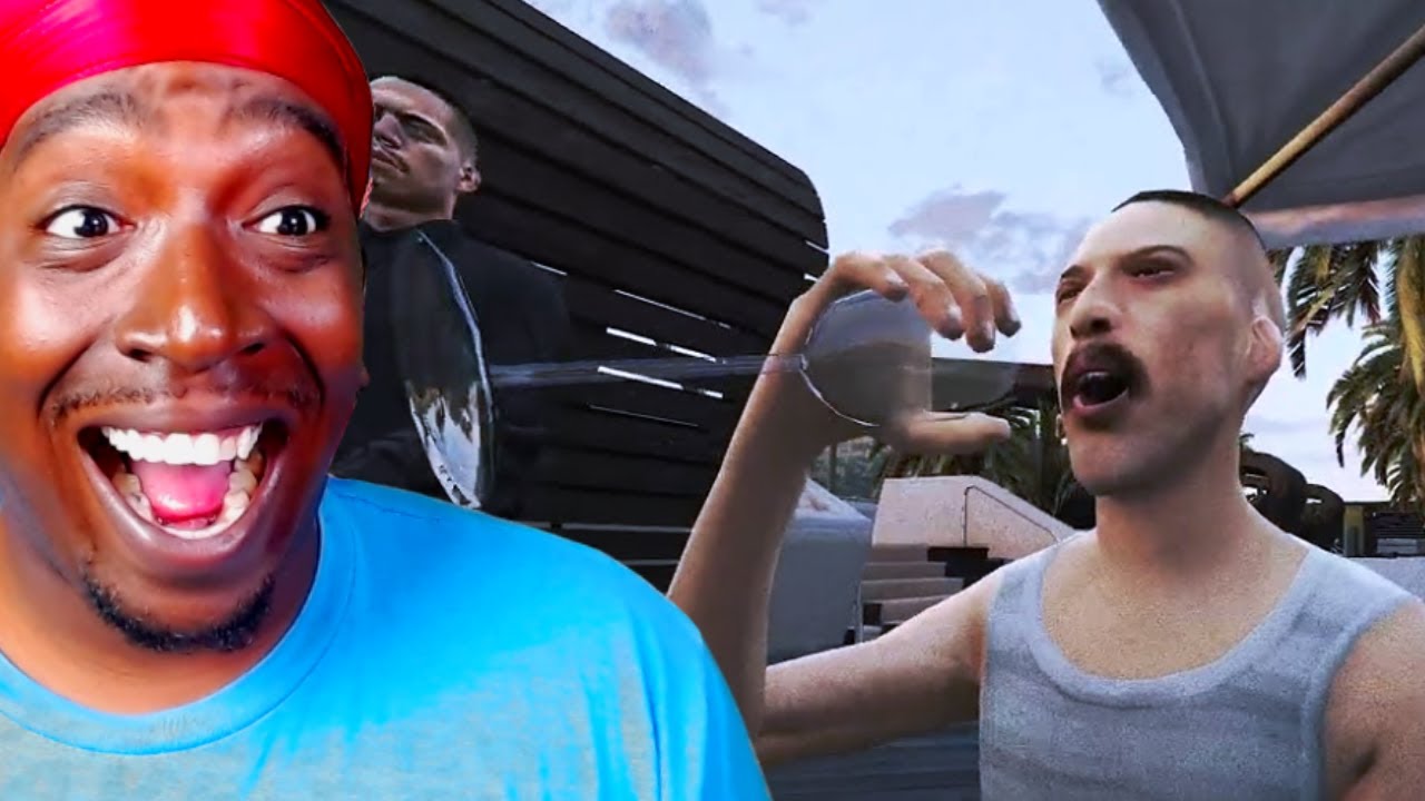 American Reacts To HYDRA GANG - P Money feat. Hydra & Q (Official Music Video)