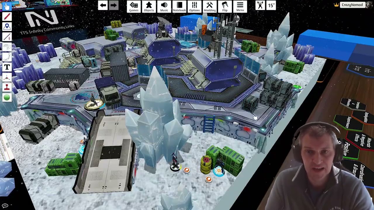 Infinity Battle Report: Corporate Appropriation - Mr_B4ggins (Imperial Service) vs CrazyNomad (PanO)