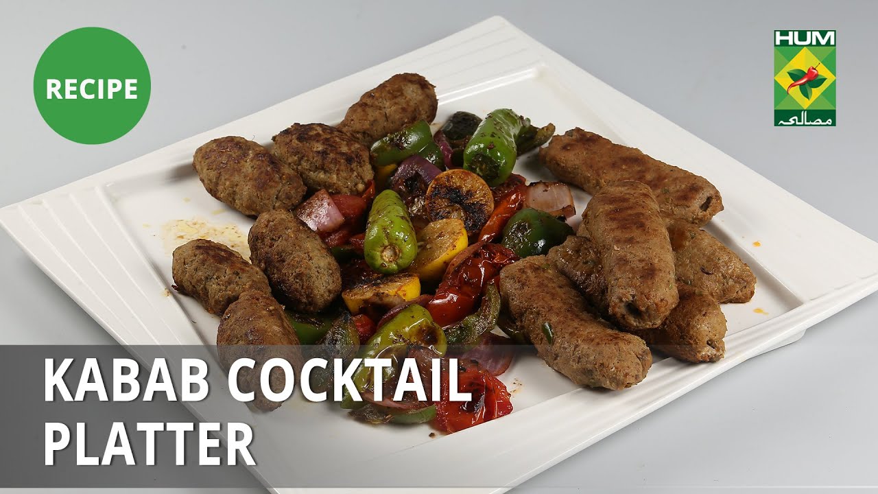 Kabab Cocktail Platter Recipe  | Flame On Hai | Irfan Wasti | Fusion Food