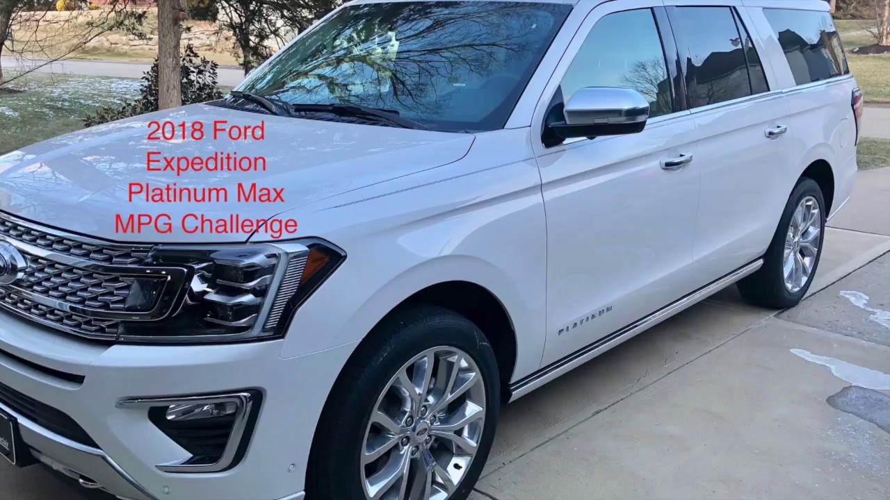 2018 Ford Expedition Max Fuel Efficiency Challenge Road Test.  3.5 EcoBoost.  10 Sp Transmission