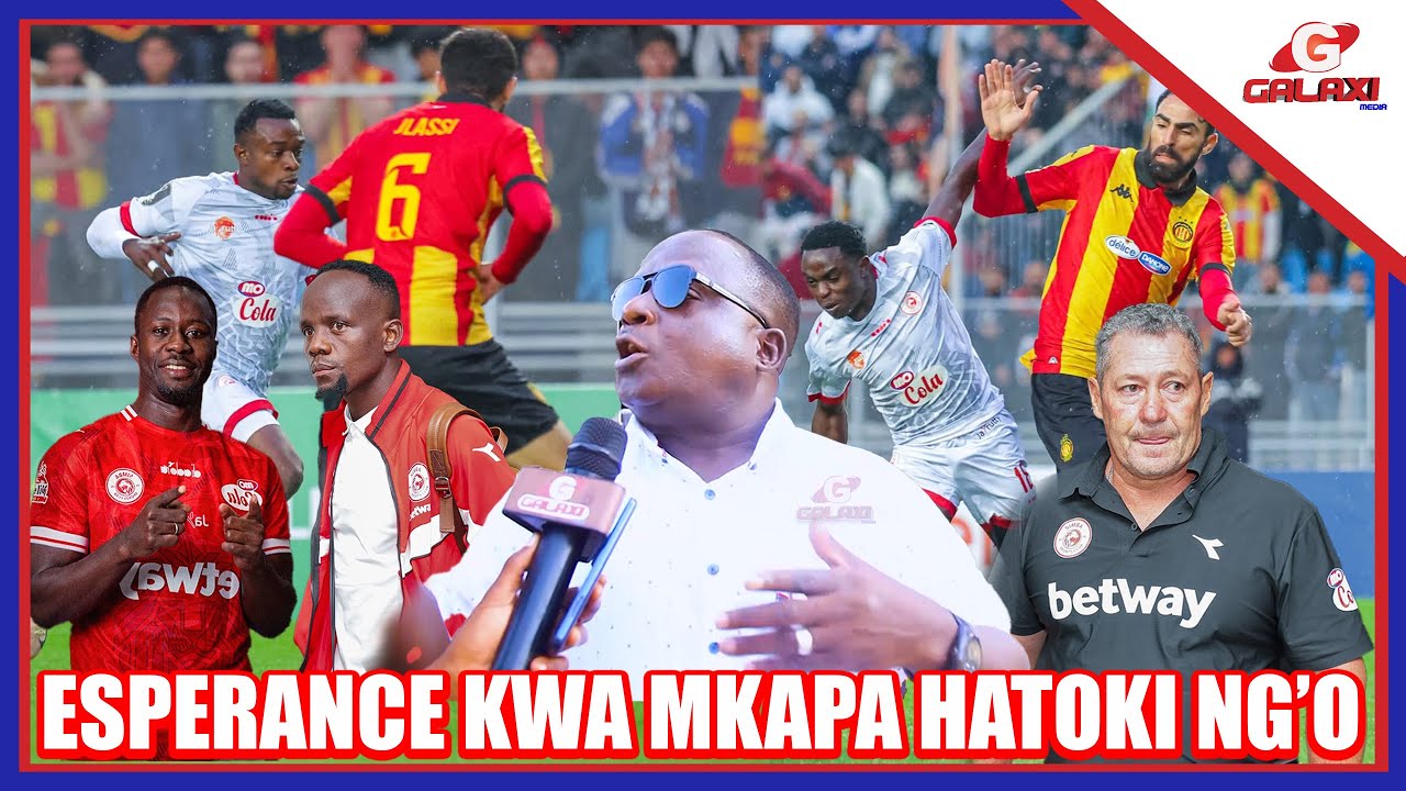 MZEE MALINYI ALIPUKA KWA KIWANGO KILE CHA SIMBA ESPERANCE KWA MKAPA HATOKI| SIMBA TUNAENDA ROBO CAF