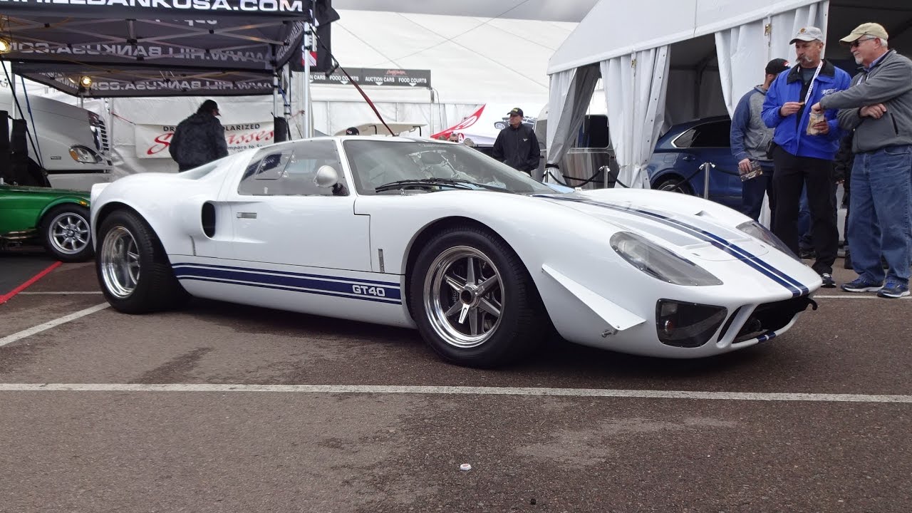 2015 Ford GT40 Mk I Widebody from Superformance & Engine Sound on My Car Story with Lou Costabile