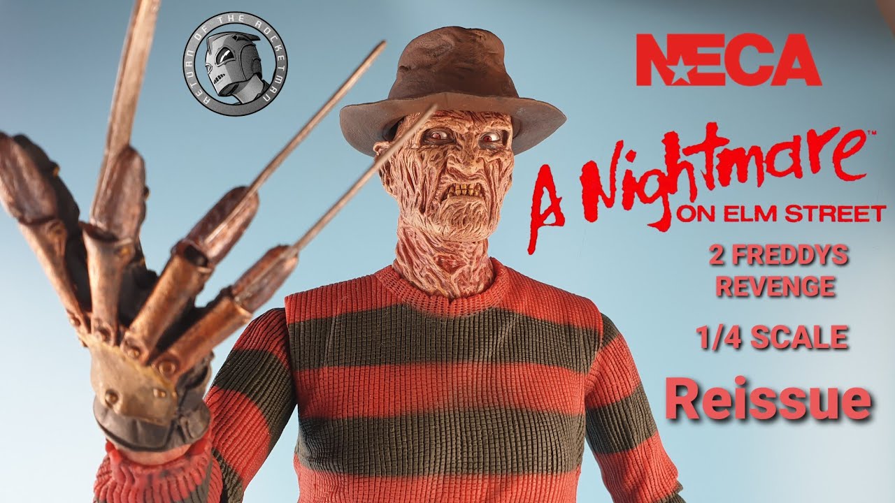 reissue neca a nightmare on elm street Freddys revenge 1/4 Freddy Krueger action figure review