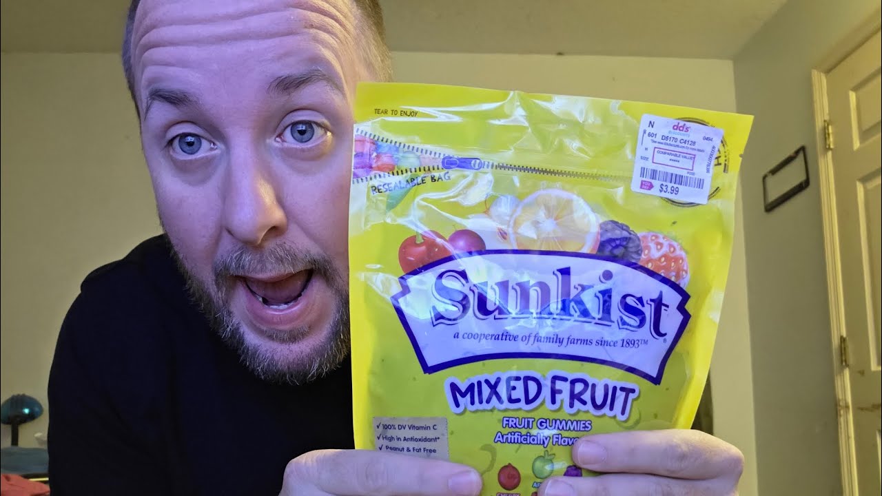 Sunkist mixed fruit gummies shoutout @OldGuyInColorado 