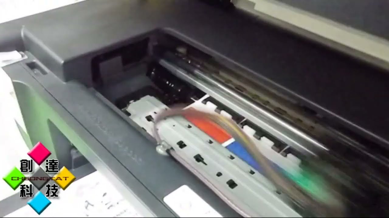 HP Officejet J6480 連續供墨改裝後打印範例一 加裝防止回流系統 20120420