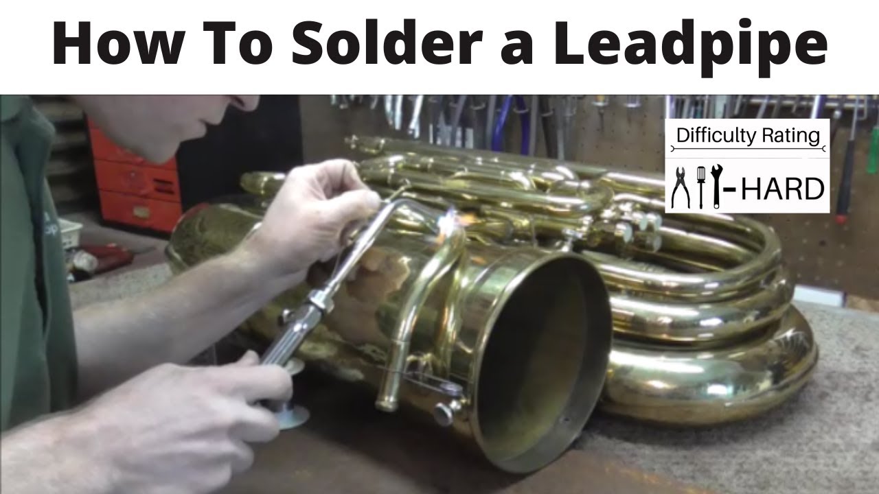 How To Solder a Tuba/Euphonium/Baritone Leadpipe