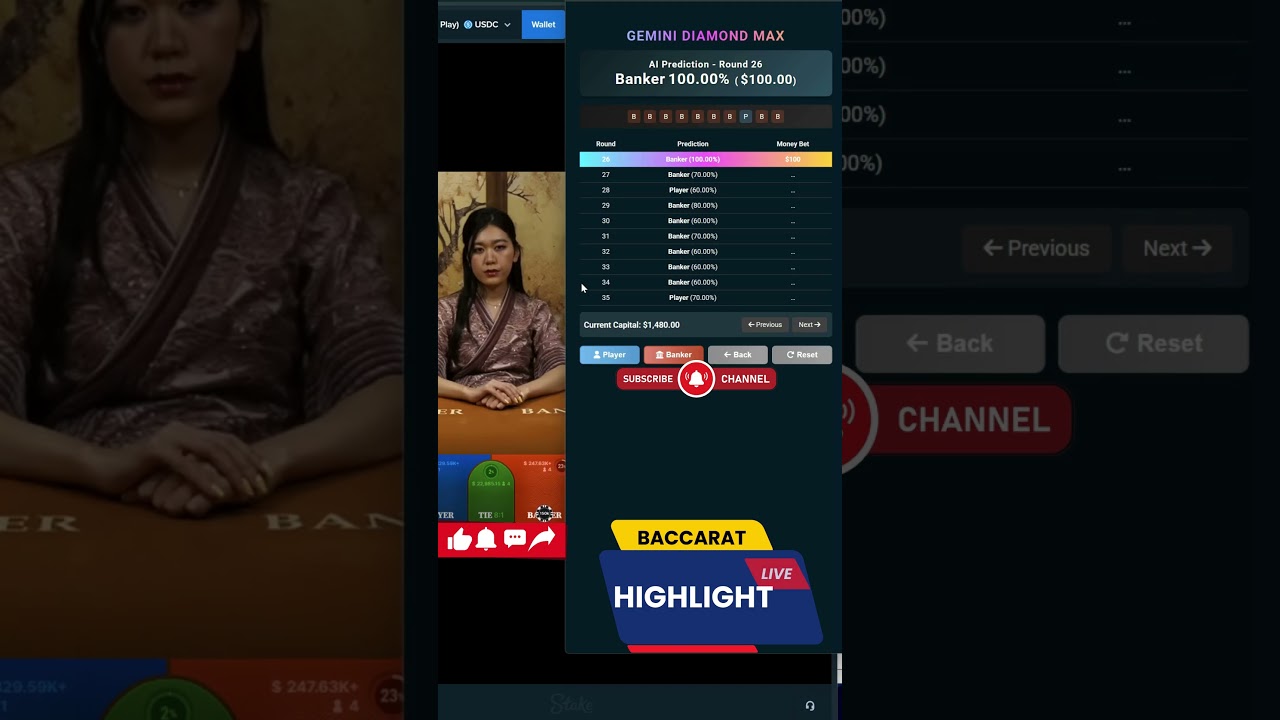 Baccarat Finale: Explosive $150K Bet, Epic Perfect 9!