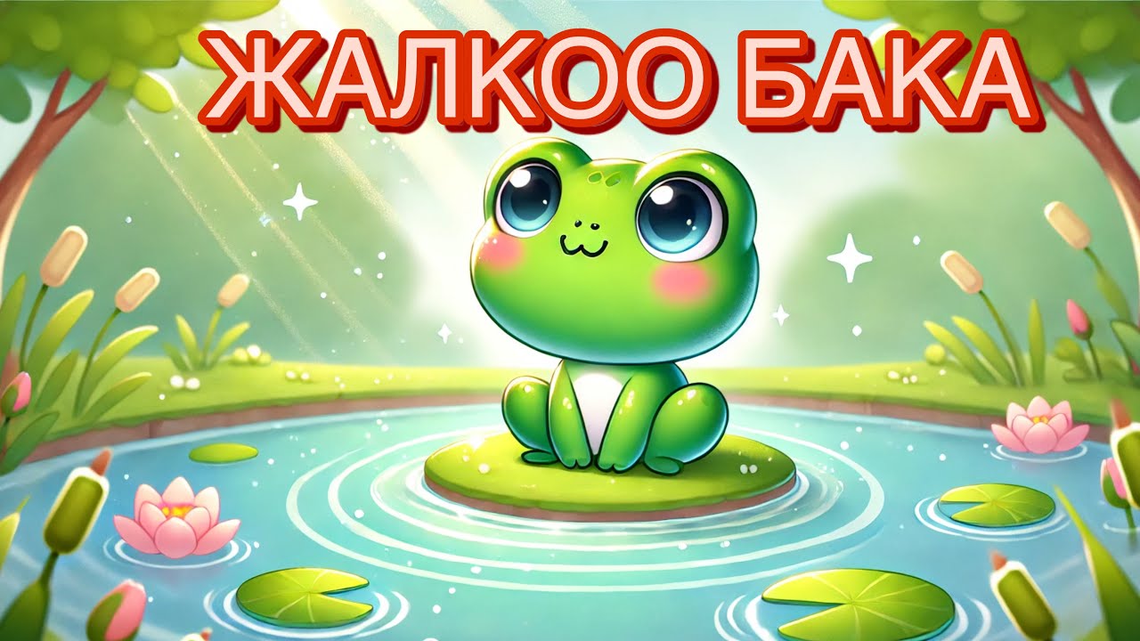 ЖАЛКОО БАКА🐸 |Кыргызча жомок| #жомок #балдар #аудиокитеп 