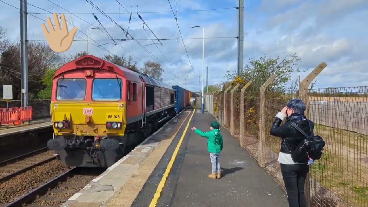 Tommy's Trains - Chathill Station and then Seahouses, Northumberland