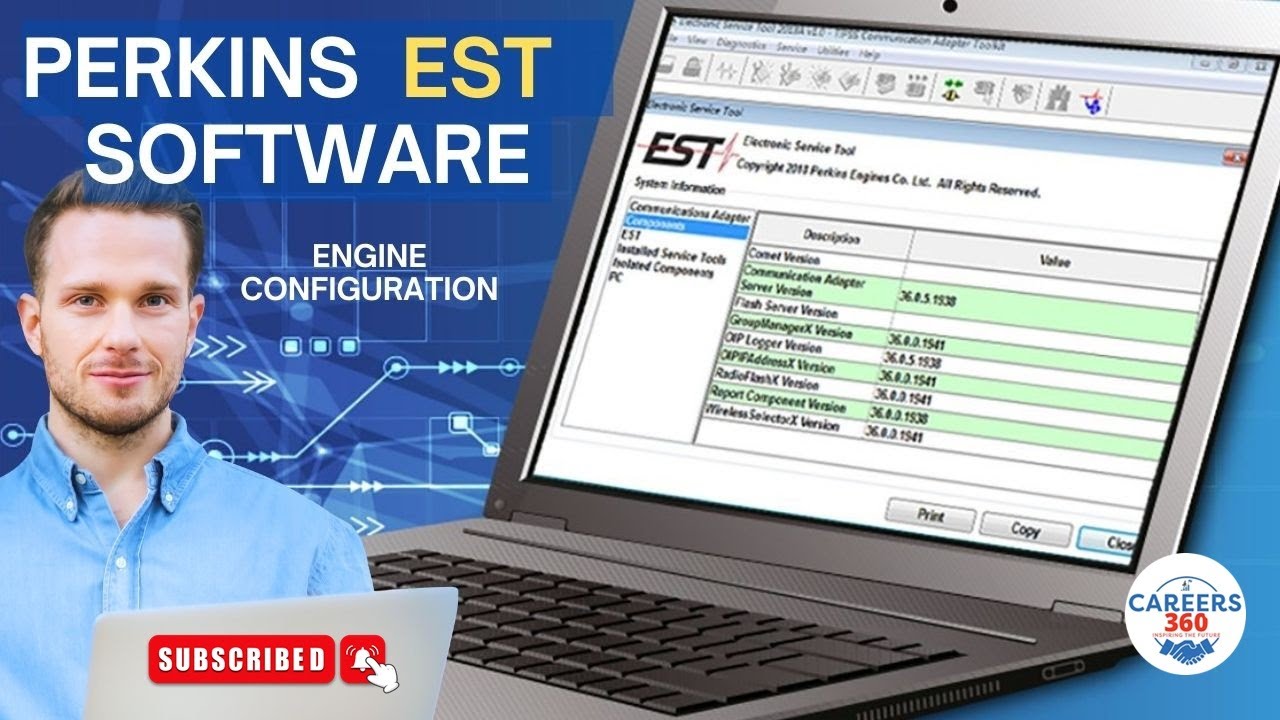 Perkins EST Electronic Diagnostics Tools | Perkins Electronic Engine configuration and settings
