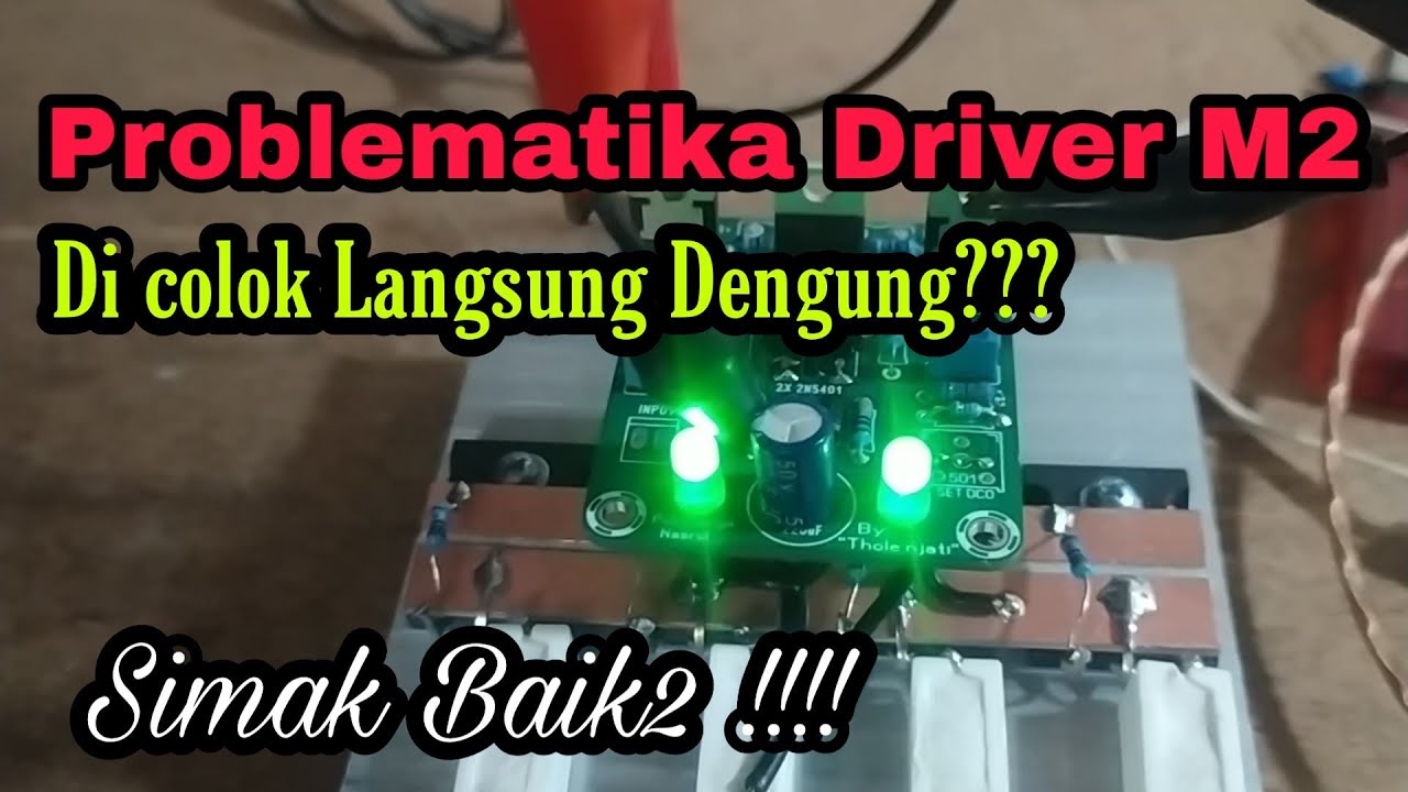Problematika Driver M2 Lengkap Cara Mengatasinya