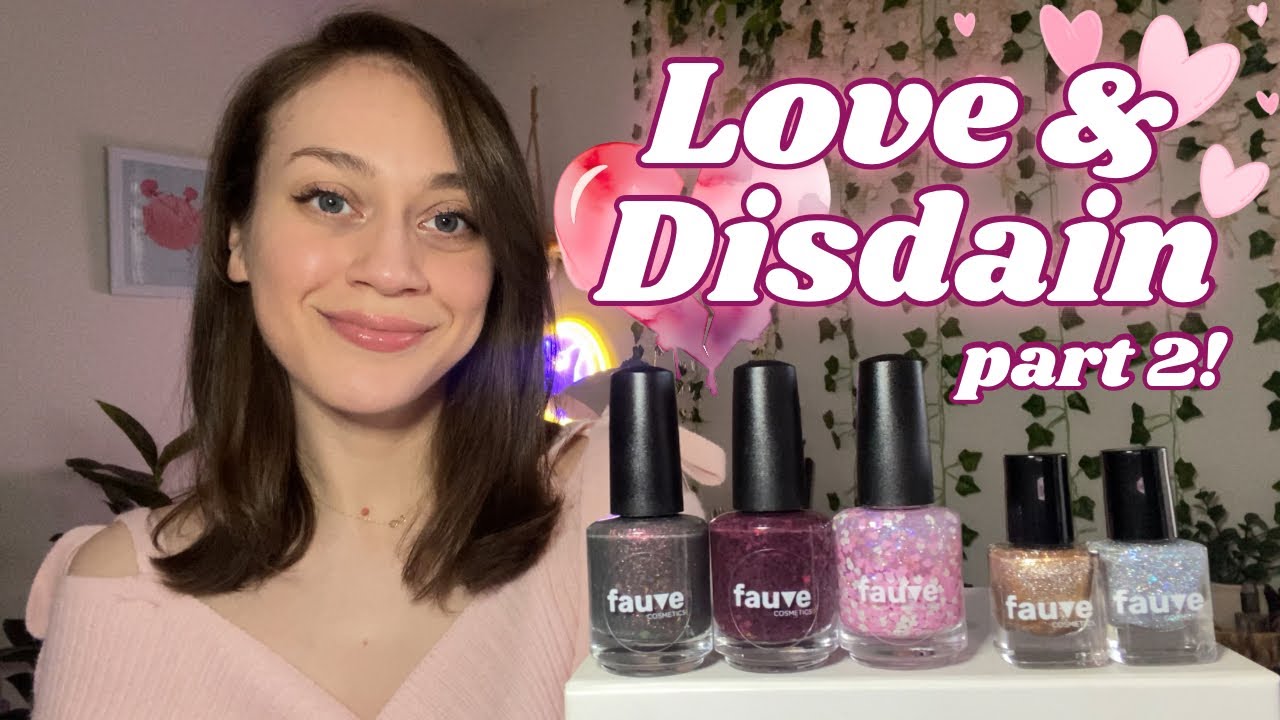 Fauve Love & Disdain Trio 💕🖤 OBSESSED with this Heart Shaped Topper!! Swatches, Comparisons + Review