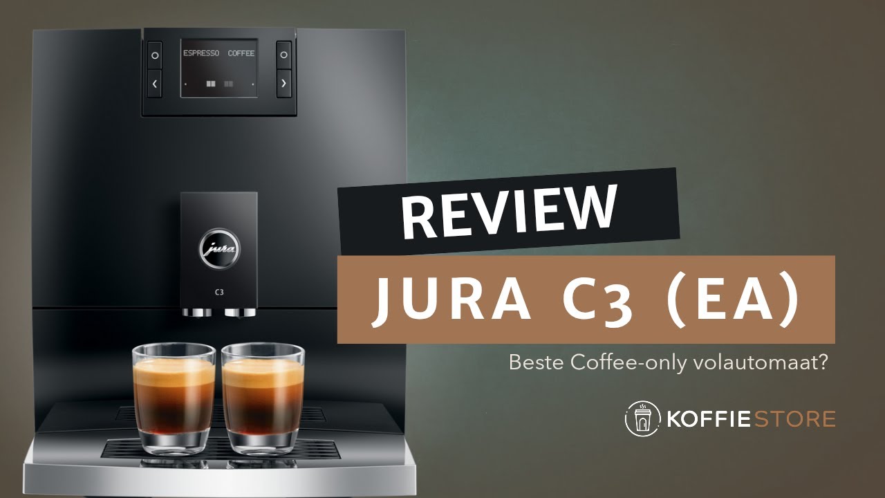 Jura C3 (EA) Review - volautomatische Coffee Only espressomachine van Jura