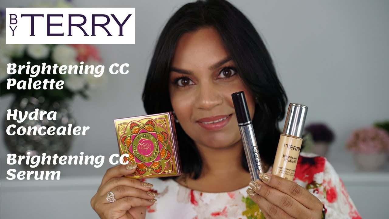 New ByTerry Hyaluronic Hydra-Concealer, Brightening CC Palette and Brightening CC Serum Review