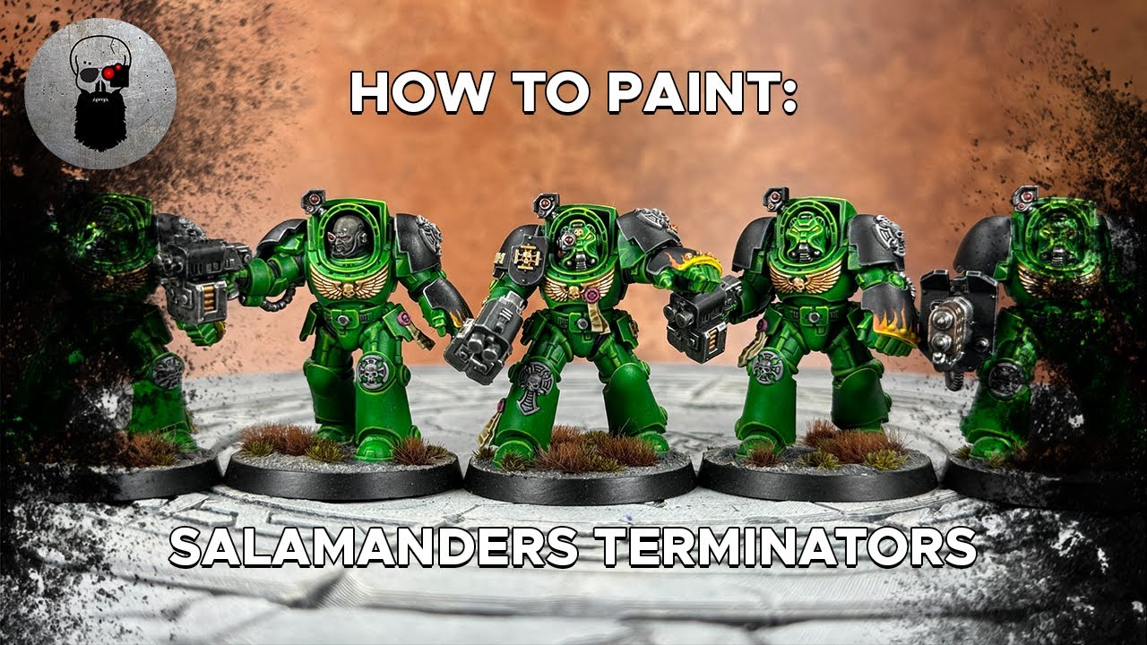 Contrast+ How to Paint: New Salamanders Terminators