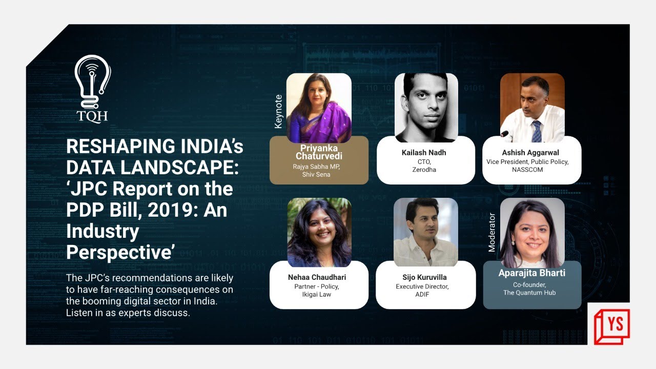 RESHAPING INDIA&rsquo;s DATA LANDSCAPE: &lsquo;JPC Report on the PDP Bill, 2019: An Industry Perspective&rsquo;