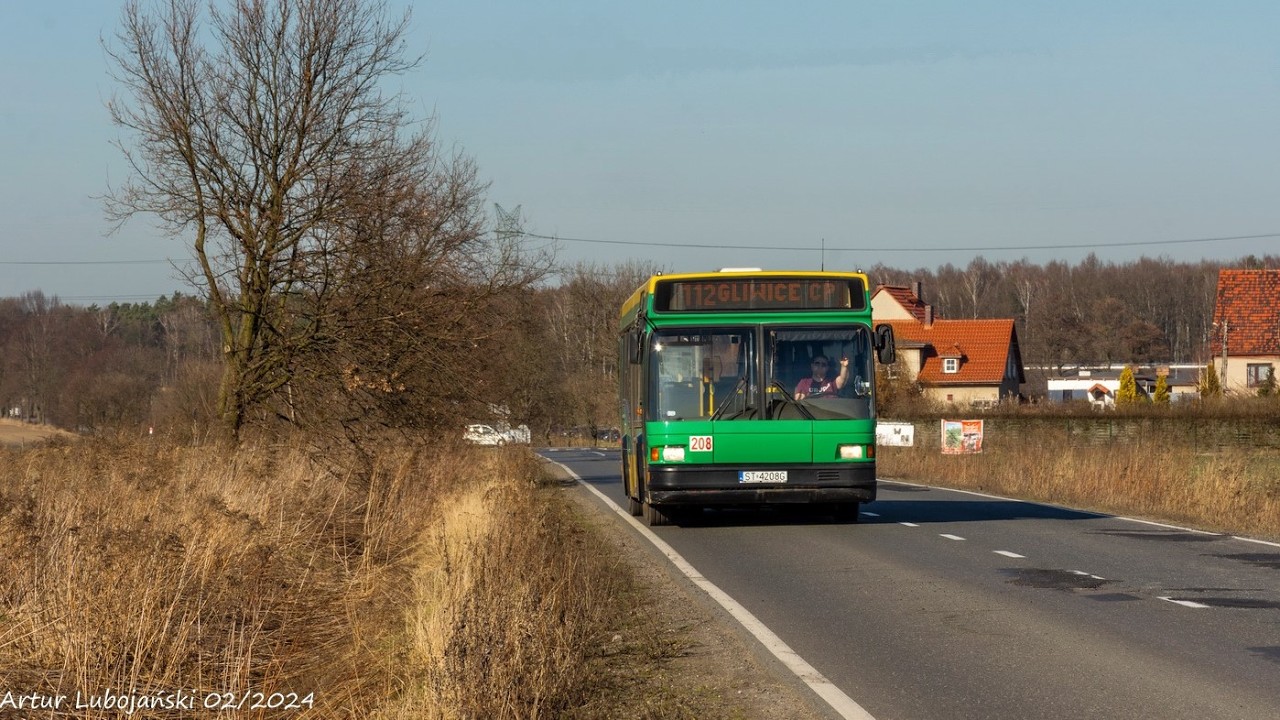 MAZ 103.465 #208 - Rzemyk Zbrosławice (Nagranie audio, linia 112) [$]