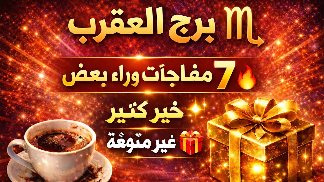 برج العقرب 🦞التاريخ هيكتب اسمك ✍️ من جديد تغير جذري مكالمه من شخص كذاب احذر منه طريق سفر وسماع خبر